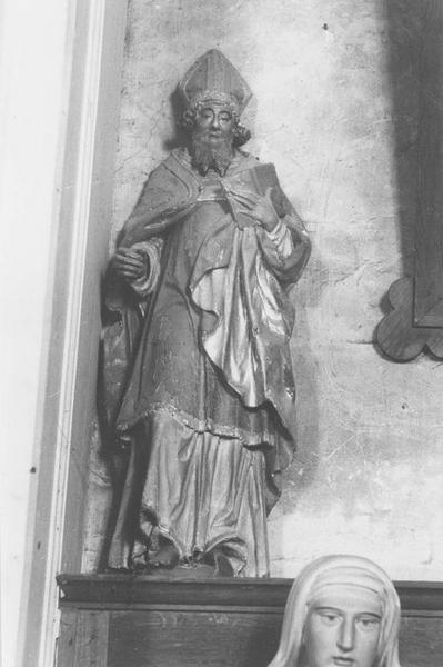 statue : saint évêque dit saint Martin, vue générale