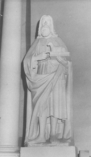 statue : saint Jean-Baptiste, vue générale