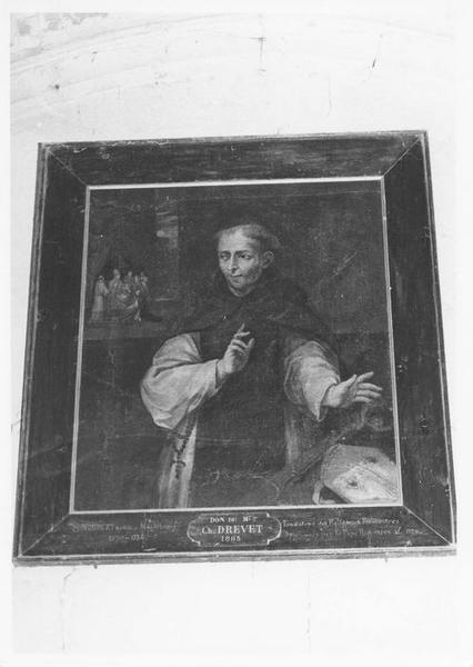 tableau : saint Franciscain dit saint Norbert, vue générale - © Ministère de la Culture (France), Médiathèque du patrimoine et de la photographie (objets mobiliers), tous droits réservés