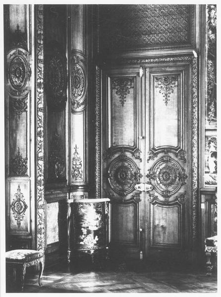 lambris de revêtement (boiseries), vue partielle