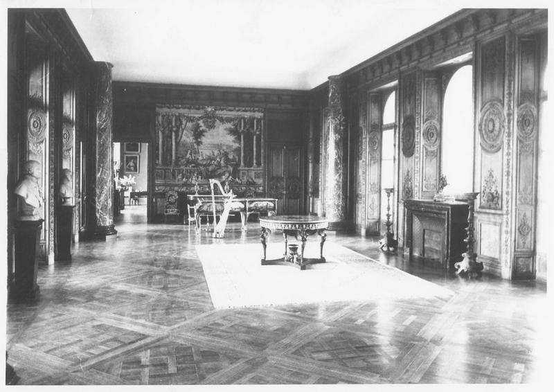 lambris de revêtement (boiseries), vue générale