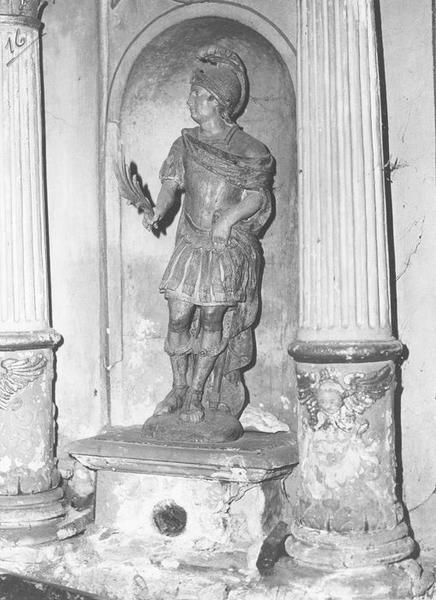 statue : saint Maurice, vue générale