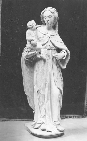 Statue : Vierge à l'Enfant