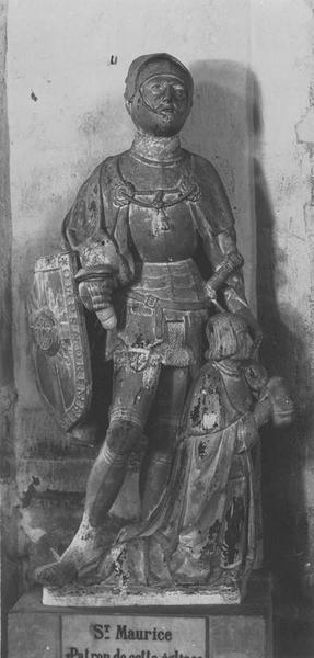 Statue (grandeur nature) : Saint Maurice