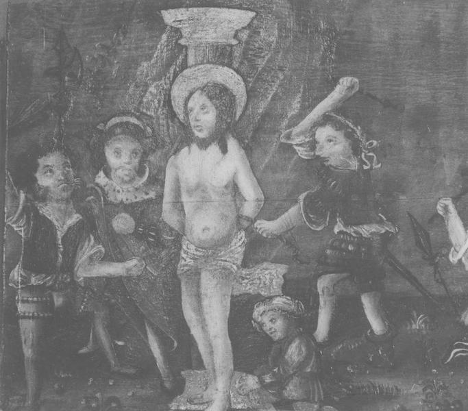 retable latéral : la Flagellation, vue générale - © Ministère de la Culture (France), Médiathèque du patrimoine et de la photographie (objets mobiliers), tous droits réservés