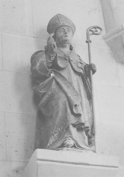 statue : saint Eloi, vue générale