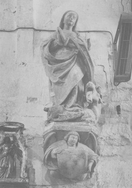 statue : sainte Marguerite, vue générale - © Ministère de la Culture (France), Médiathèque du patrimoine et de la photographie (objets mobiliers), tous droits réservés
