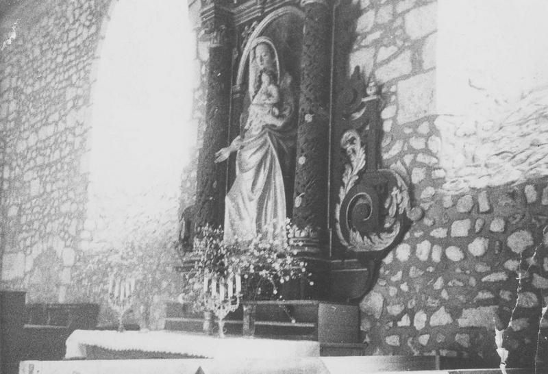 statue : Vierge à l'enfant, vue générale - © Ministère de la Culture (France), Médiathèque du patrimoine et de la photographie (objets mobiliers), tous droits réservés