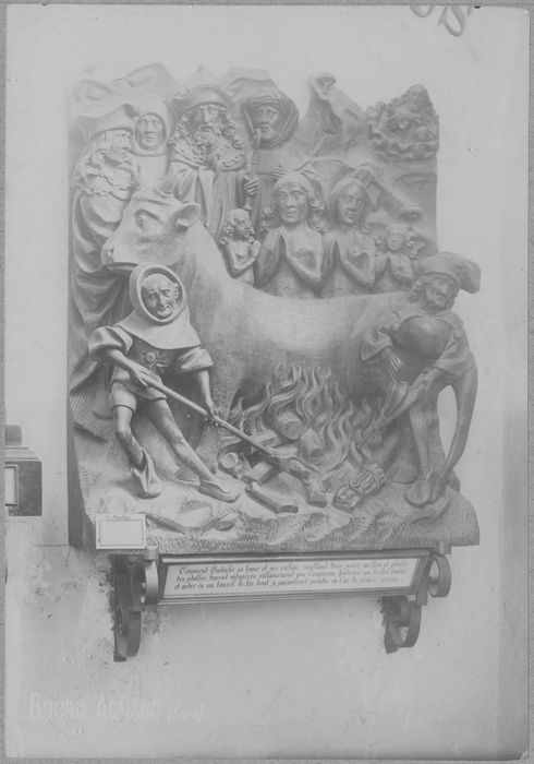 bas-relief : Scène de la vie de saint Eustache