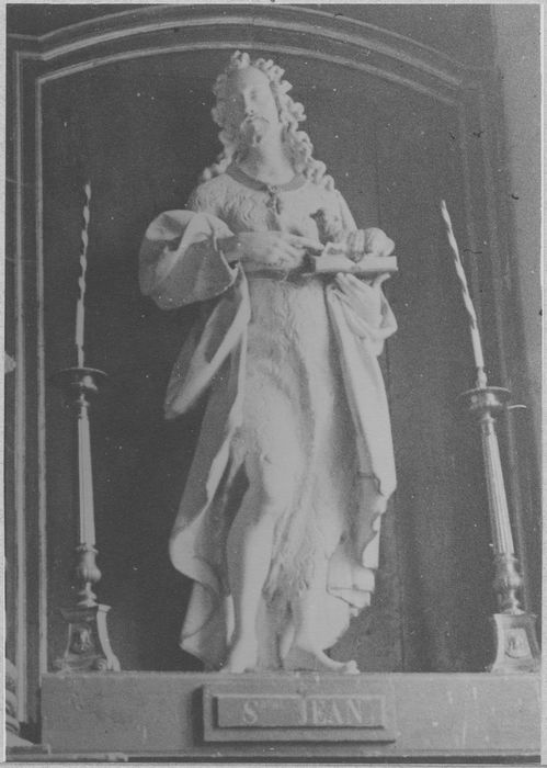 statue (grandeur nature) : Saint Jean-Baptiste - © Ministère de la Culture (France), Médiathèque du patrimoine et de la photographie, diffusion RMN-GP