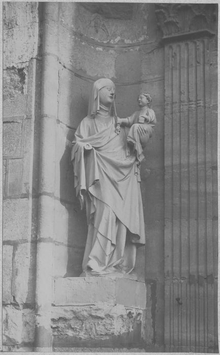 statue (grandeur nature) : Sainte Anne et la Vierge