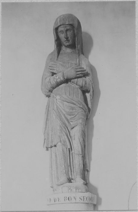 statue : Vierge dite Notre-Dame de Bon-Secours