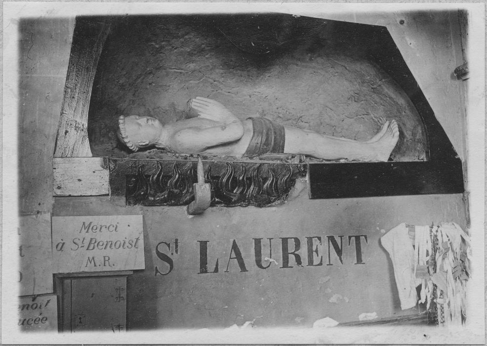 Haut-relief : le Martyre de saint Laurent