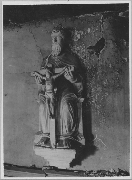 groupe sculpté : la Trinité - © Ministère de la Culture (France), Médiathèque du patrimoine et de la photographie, diffusion RMN-GP