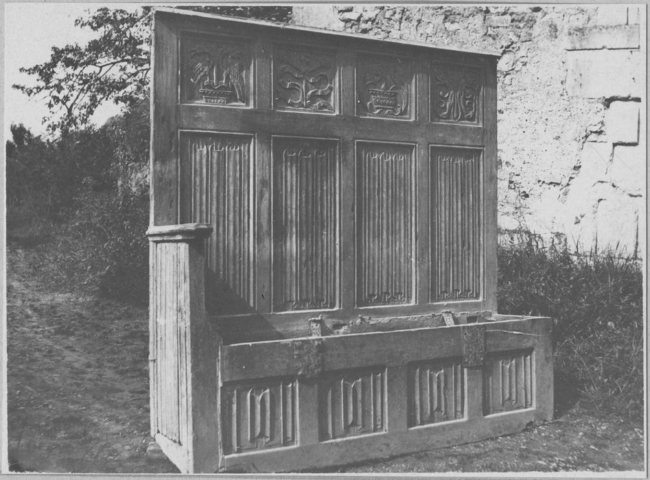 banc - © Ministère de la Culture (France), Médiathèque du patrimoine et de la photographie, diffusion RMN-GP