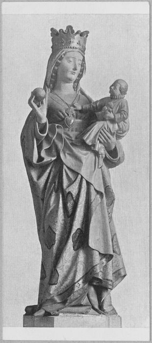 statue : Vierge à l'Enfant