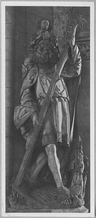 statue : Saint Christophe