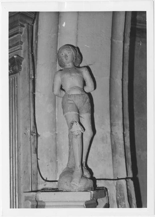 statue : Saint Sébastien - © Ministère de la Culture (France), Médiathèque du patrimoine et de la photographie, Tous droits réservés