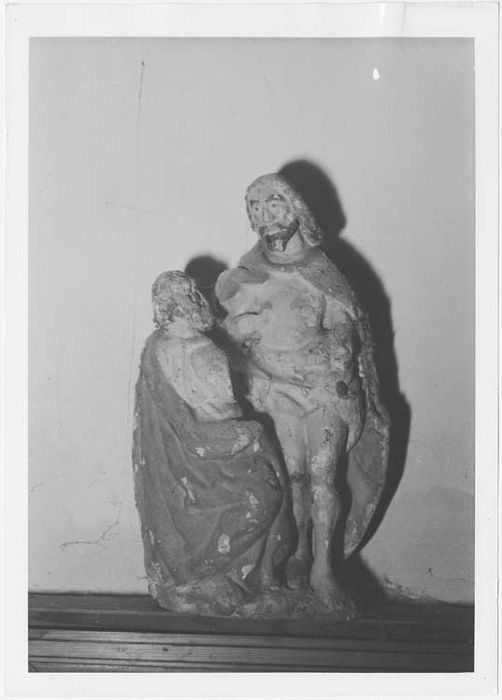 bâton de procession (statuette) : Incrédulité de saint Thomas - © Ministère de la Culture (France), Médiathèque du patrimoine et de la photographie, Tous droits réservés