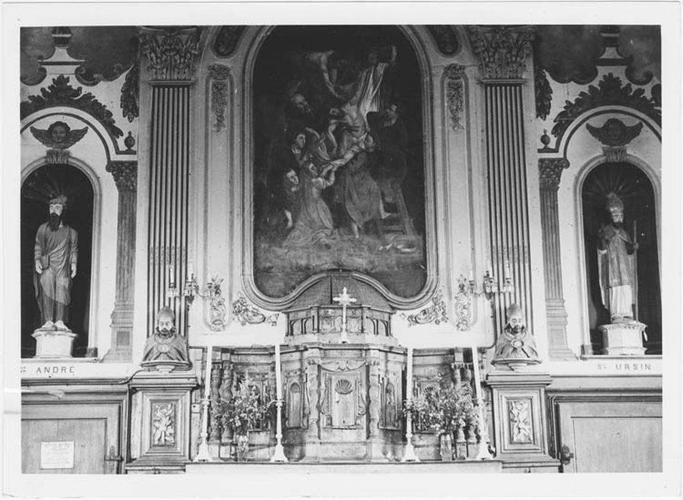 tableau : Descente de croix - © Ministère de la Culture (France), Médiathèque du patrimoine et de la photographie, Tous droits réservés