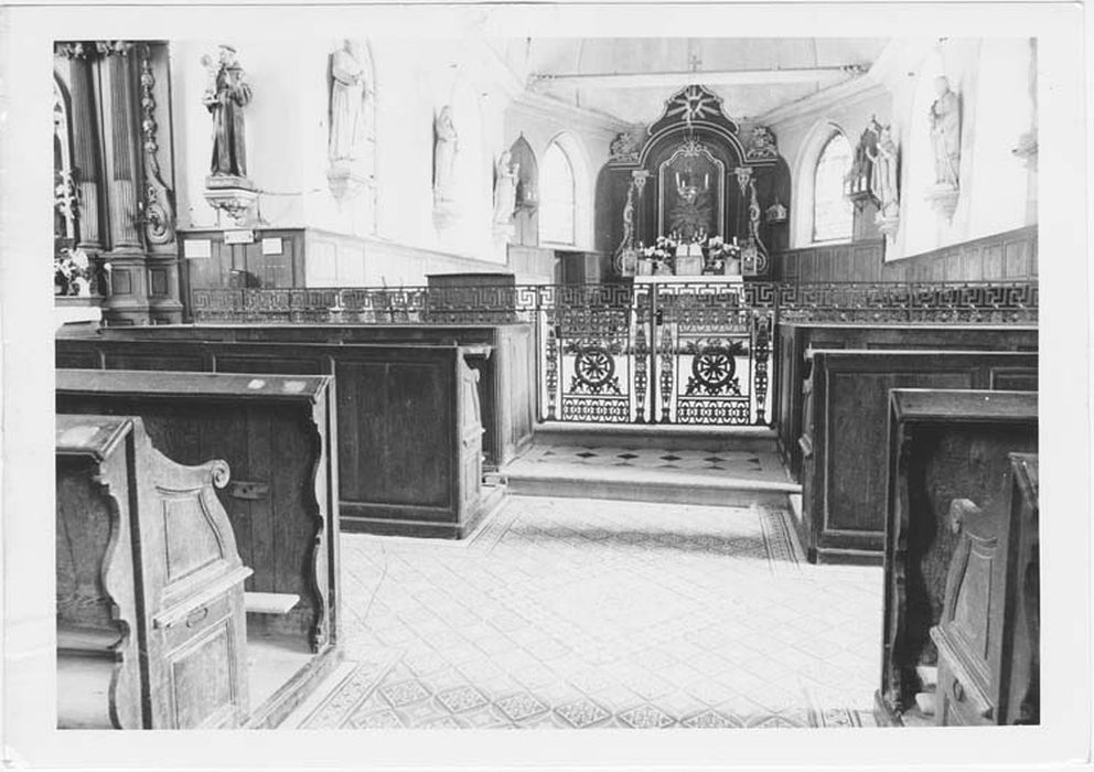clôture de choeur - © Ministère de la Culture (France), Médiathèque du patrimoine et de la photographie, Tous droits réservés