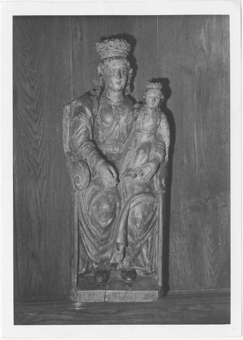 statue (statuette) : Vierge à l'Enfant dite Notre-Dame de Liesse
