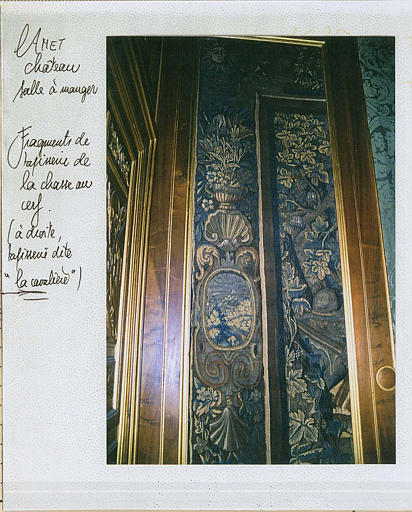 tapisserie : Chasse au cerf, fragment