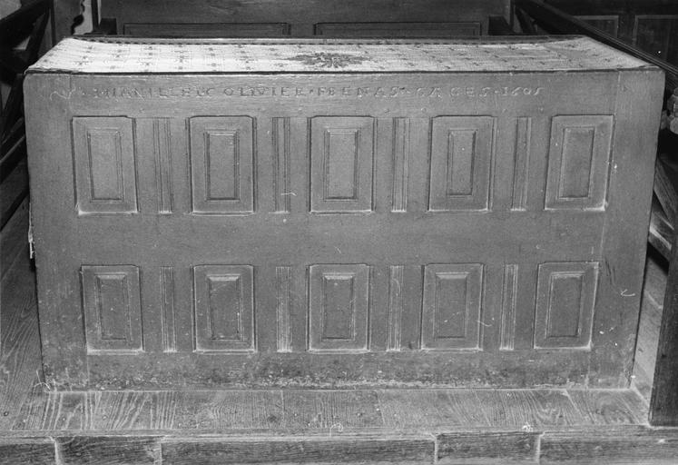 banc d'oeuvre, bois, 1605 - © Ministère de la Culture (France), Médiathèque du patrimoine et de la photographie, diffusion RMN-GP