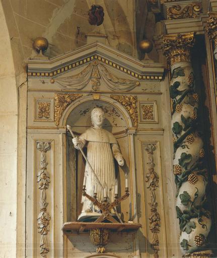 statue : saint Gilles