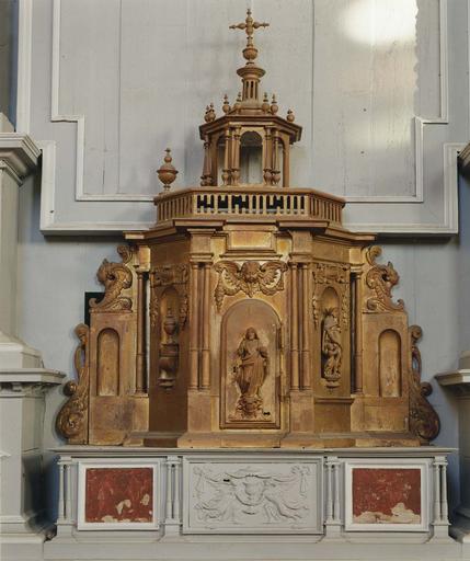 tabernacle, bois sculpté et doré - © Ministère de la Culture (France), Médiathèque du patrimoine et de la photographie, diffusion RMN-GP