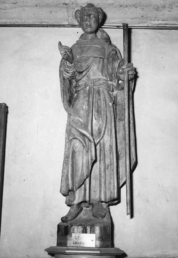 Statuette : saint Evroult