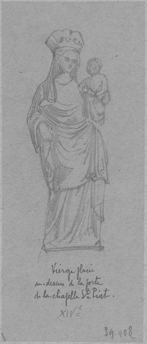 statuette : Vierge à l'Enfant