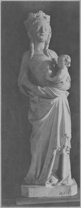statue : Vierge à l'Enfant - © Ministère de la Culture (France), Médiathèque du patrimoine et de la photographie, diffusion RMN-GP