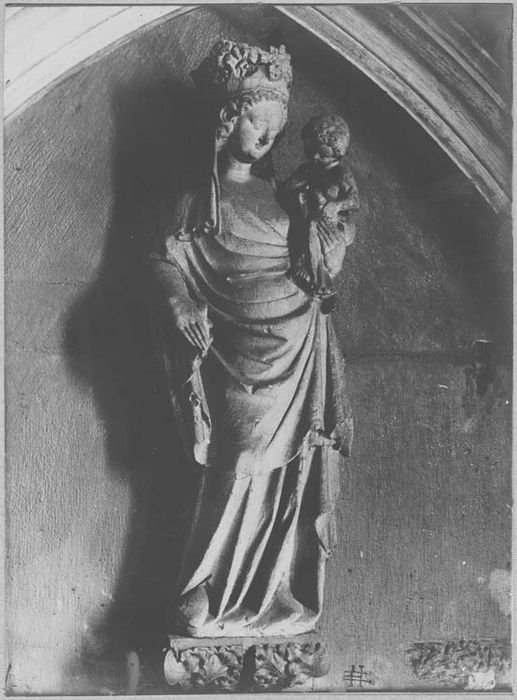 statuette : Vierge à l'Enfant