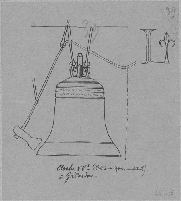 cloche de clocher - © Ministère de la Culture (France), Médiathèque du patrimoine et de la photographie, diffusion RMN-GP