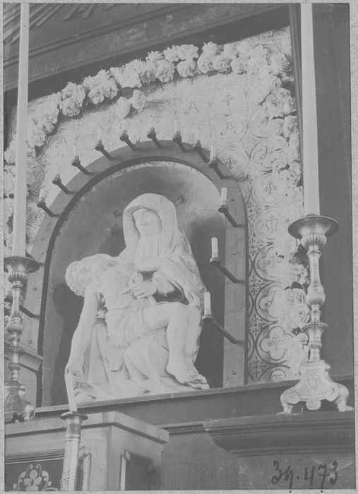 groupe sculpté : Vierge de Pitié - © Ministère de la Culture (France), Médiathèque du patrimoine et de la photographie, diffusion RMN-GP