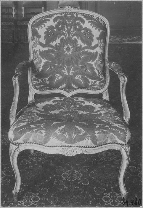 fauteuil, style Louis XV