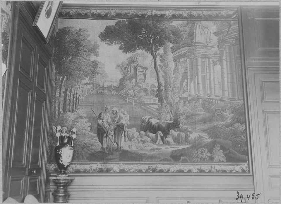 pièce murale : scène champêtre - © Ministère de la Culture (France), Médiathèque du patrimoine et de la photographie, diffusion RMN-GP