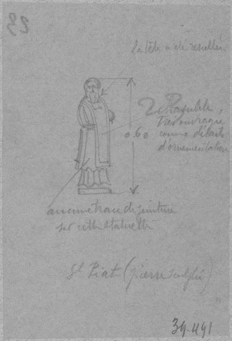 statue : saint Piat