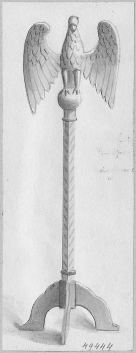 Lutrin (aigle-lutrin)