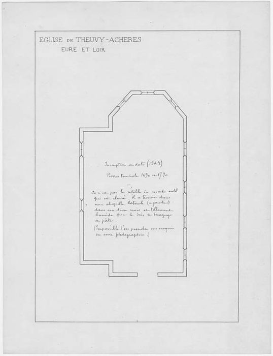 eglise Notre-Dame : Plan, vue générale - © Ministère de la Culture (France), Médiathèque du patrimoine et de la photographie, diffusion RMN-GP