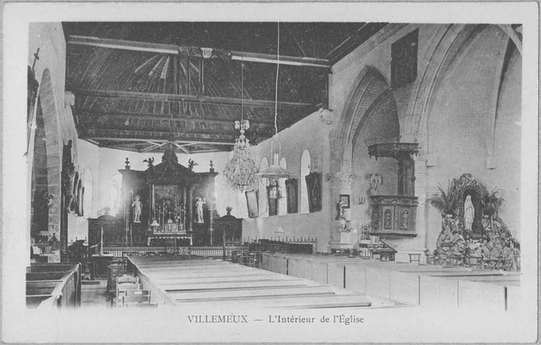 Eglise Saint-Maurice : Nef, vue générale