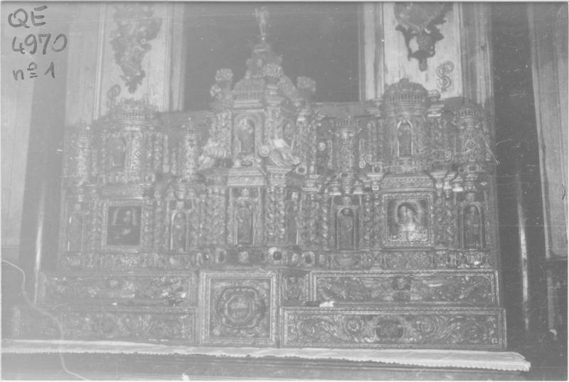 tabernacle du maître-autel, vue générale