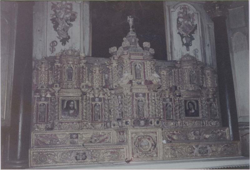 tabernacle du maître-autel, vue générale