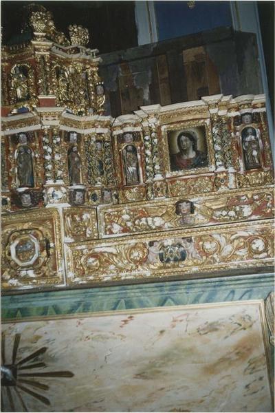 tabernacle du maître-autel, vue partielle