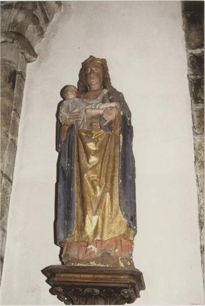 statue : Vierge dite Notre-Dame de Délivrance, vue générale - © Ministère de la Culture (France), Médiathèque du patrimoine et de la photographie (objets mobiliers), tous droits réservés