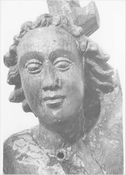 statue : saint Sébastien, détail - © Ministère de la Culture (France), Médiathèque du patrimoine et de la photographie (objets mobiliers), tous droits réservés