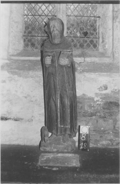 statue : saint Antoine, vue générale - © Ministère de la Culture (France), Médiathèque du patrimoine et de la photographie (objets mobiliers), tous droits réservés