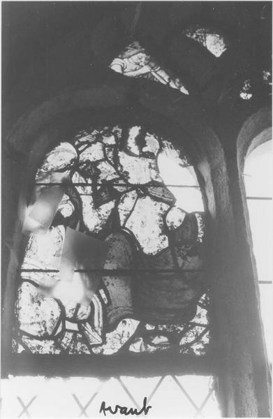 verrière : Jugement dernier, vue générale - © Ministère de la Culture (France), Médiathèque du patrimoine et de la photographie (objets mobiliers), tous droits réservés
