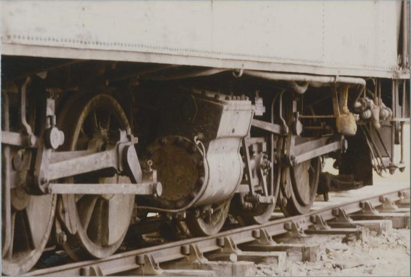 locomotive-tender Piguet, à voie métrique, 030 030 T E 415, détail